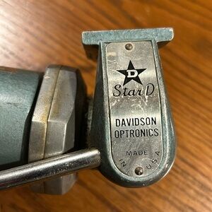 Star D Aluminum Davidson Optronics Photo Video Camera Tripod. Made in USA